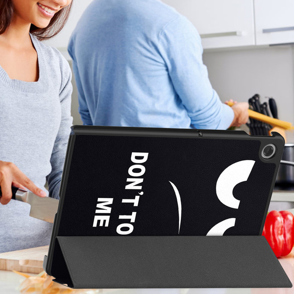 Puzdro grafické na Lenovo Tab 10.1 2025 s klapkou - ochranné so stojanom