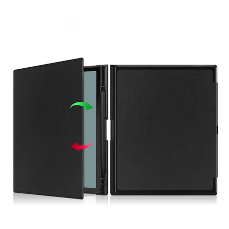 Puzdro Smart na Onyx Boox Note Air 4C 10.3 s klapkou wake up, čierne - ochranné