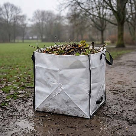 Worek kosz ogrodowy z uchwytami mocny na odpady liście trawę gałęzie 75L