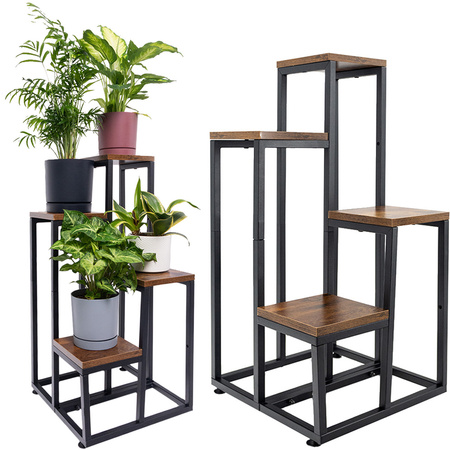 PLAZA 4-level flowerbed - Venge