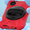 Etui pancerne Shockproof z uchwytem do Xiaomi Redmi Pad SE 8.7 2024 / Redmi Pad SE 8.7, czerwone - ochronne