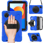 Etui pancerne Shockproof z uchwytem paskiem do Xiaomi Redmi Pad SE 8.7 2024, niebieskie