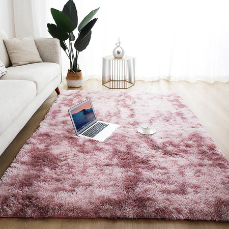 Dywan Ombre Shaggy Strado 130x190 OmbrePurple (Różowy)