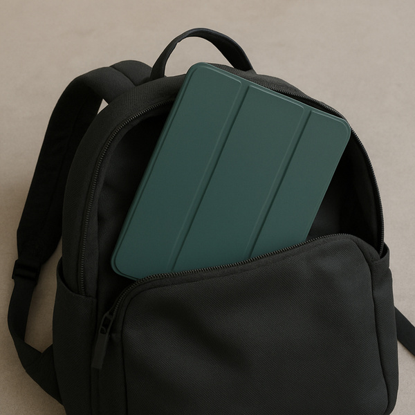 Etui Smart z uchwytem rysik do Samsung Galaxy Tab S9 / S9 S10, zielone - ochronne z podstawką