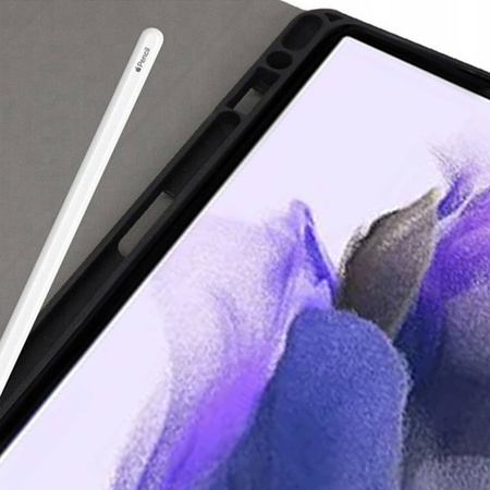 Puzdro s klávesnicou na Samsung Galaxy Tab S7 / S7 Plus, čierne - ochranné so stojanom