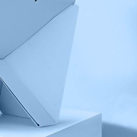 Etui Trifold Case pokrowiec obudowa do iPad Air 13 Gen 6 2024 A2903 A2904, niebieskie