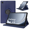 Etui Obrotowe 360 do Samsung Galaxy Tab A9 8 / Galaxy Tab A9 X110, granatowe - ochronne z podstawką