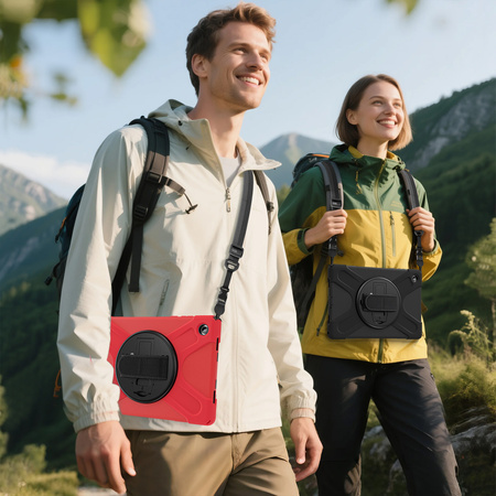 Etui do Samsung Galaxy Tab A9 Plus Pancerne z uchwytem