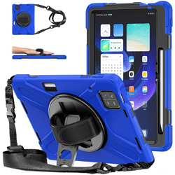 Puzdro pancierové Armor remienok na Xiaomi Mi Pad 6 / 6 Pro 2023 / 6 Pro, tmavomodré - ochranné so stojanom