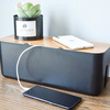 Cable and strip organizer box