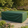 Pokrowiec na meble ogrodowe stół krzesła wodoodporny mocny 300x200x80cm XXL