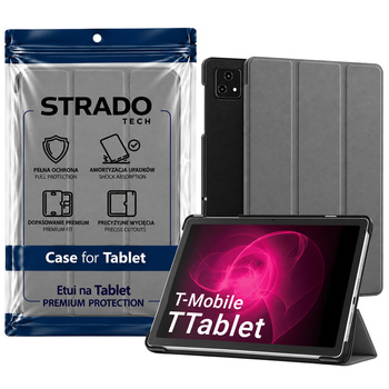 Puzdro Smart Case na T-Mobile T Tablet 5G 10.36, sivé - ochranné so stojanom, prístup k portom a tlačidlám