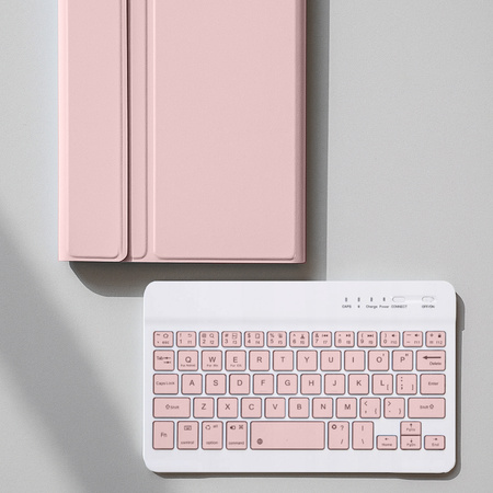 Bluetooth Keyboard Case for Samsung Galaxy Tab A9 8.7 CFX110 (Pink)