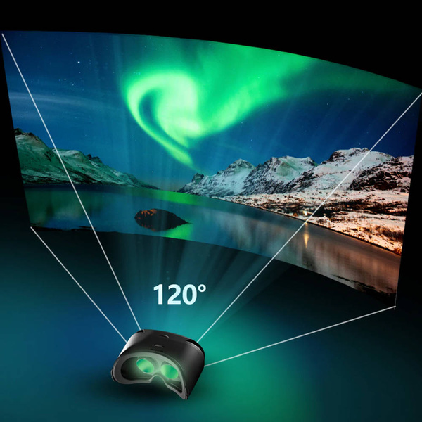 Okuliare virtuálna realita 3D VR Vrg Pro X7 na telefón max 7
