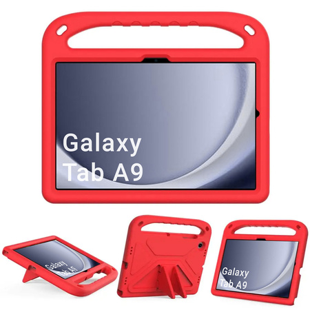 Etui FunColor do Samsung Galaxy Tab A9 8.7 (Czerwone)