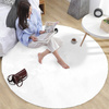 Rabbit Strado round rug 110x110 White (White)