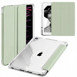 Etui Crystal do Apple iPad 10.9 10 2022 / iPad 11 A16 2025 Gen 10 11, zielone - ochronne z podstawką