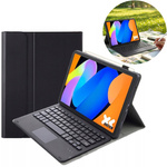 Etui z klawiaturą do Lenovo Idea Tab 11 2025, czarne - ochronne z podstawką