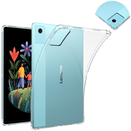 Puzdro na Lenovo Idea Tab Plus 12.1 2025 silikónové zadný kryt - ochranné so stojanom