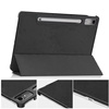 Puzdro Smart Case na Lenovo Tab P12 12 / Tab P12 TB370, čierne - ochranné so stojanom, prístup k portom a tlačidlám
