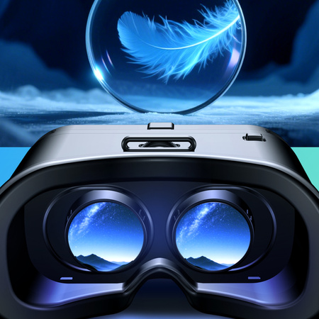 Okuliare VR na telefón Vrg Q8 Virtuálna Realita 3D Okuliare Gry Filmy