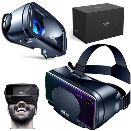 Okuliare VR na virtuálnu realitu okuliare 3D Vrg Pro na smartfón