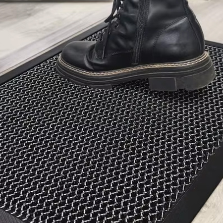 STRADO doormat 3d mesh under shoe door rubber mat 80x150 thick XL