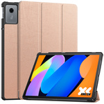 Etui Smart do Lenovo Idea Tab 11 2025 z klapką, złote - ochronne z podstawką