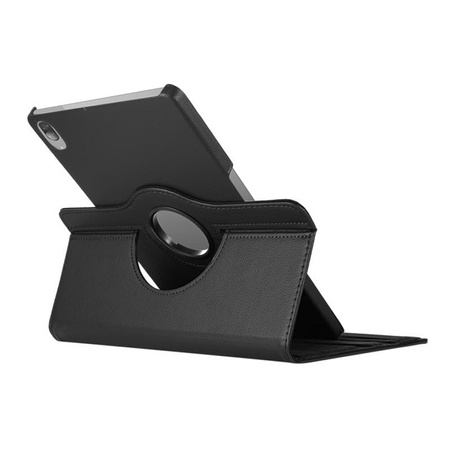 Puzdro otočné 360 na Lenovo Idea Tab 11 2025, čierne - ochranné so stojanom