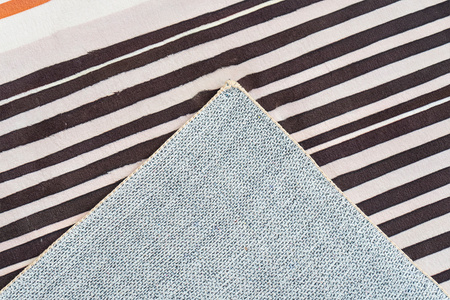 NOVO Strado modern carpet for living room delicate beige velvet pattern Sand Lines 160x200 cm