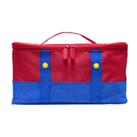 Torba podróżna etui do Nintnendo Switch 2 2025 z przegrodami wodoodporna, mario