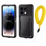 IP68 360+ strap waterproof case for Note 13 Pro 5G (Black)