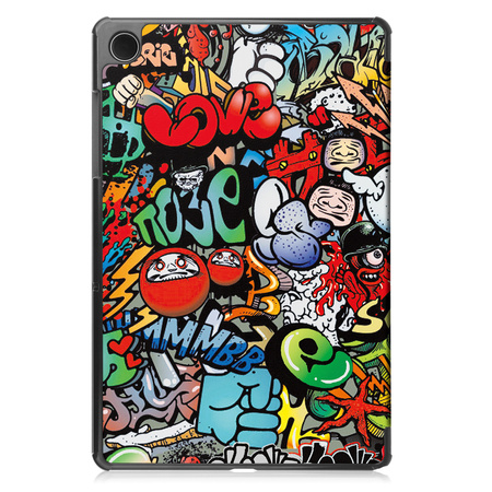 Etui do Galaxy Tab A11+ Plus 10.9 2025 - ochronne z podstawką, dostęp do portów i przycisków