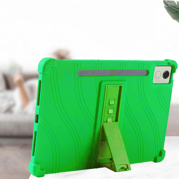 Puzdro pancierové Armor na Lenovo Idea Tab Pro / Pro MT 12.7 12 / Pro MT 2025, zelené - ochranné so stojanom