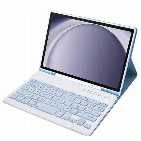 Bluetooth Keyboard Case for Samsung Galaxy Tab A9 8.7 CFX110 (Blue)