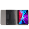 Etui kolorowe z klawiaturą, myszką do Apple iPad Air 4 11 Pro / Air 4 10.9, czarne - ochronne z podstawką