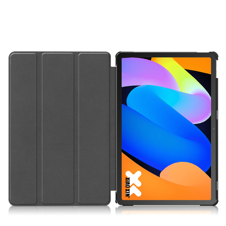 Etui Smart do Lenovo Idea Tab 11 2025 z klapką, złote - ochronne z podstawką