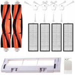 Puzdro Súprava kefy filtre obal na Xiaomi Mi Robot 1S 2S Roborock S5 Max S6 S4 / Xiaomi Mi Robot 1 / Roborock E3 - ochranné