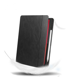 Leather case with pockets for Lenovo Tab M11 TB330FU 10.95" (Black)