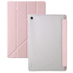 Etui Clear Trifold Galaxy Tab S6 Lite 22/24 - Pink