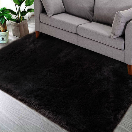 Sheep Strado rug 100x150 BlackSheep (Black)