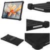 Puzdro Armor na Lenovo Yoga Tab Plus 12.7 2025, čierne - ochranné so stojanom, prístup k portom a tlačidlám