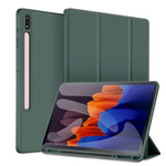 Etui Smart z uchwytem rysik do Samsung Galaxy Tab S9 / S9 S10, zielone - ochronne z podstawką