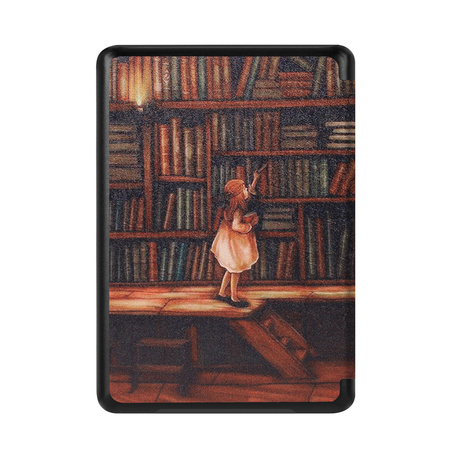 Kindle Paperwhite 6/ Colorsoft/ Signature Edition- Library Girl graphic case