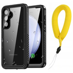 IP68 Waterproof Case + Strap for Samsung Galaxy S23 FE (Black)