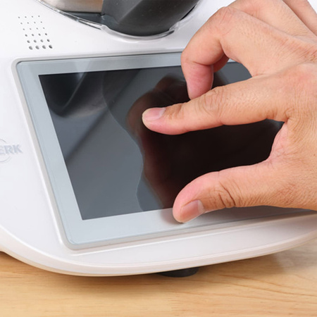 Sklo tvrdené na Thermomix TM6 sklíčko na displej 9H súprava - ochrana displeja 9H, plné krytie, oleofóbne