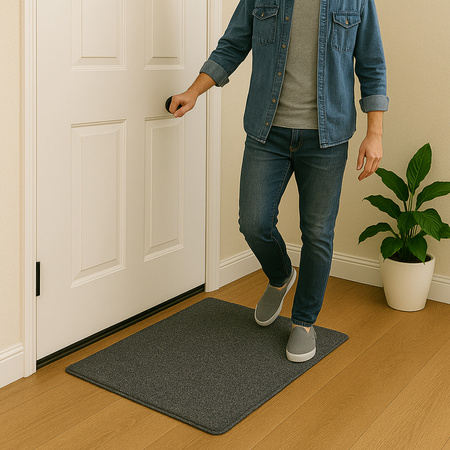 Strado Magic shoe doormat 45x70 - Black