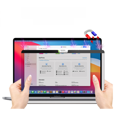 Filtr magnet prywatyzujący MacBook Air 13 M2/M3/M4