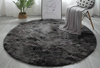 Shaggy Ombre Strado Round Carpet 200x200 OmbreGrey (Dark Gray)