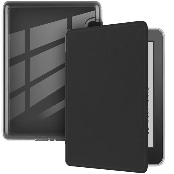 Acrylic Kindle Paperwhite 6/ Colorsoft/ Signature Edition Case - Black